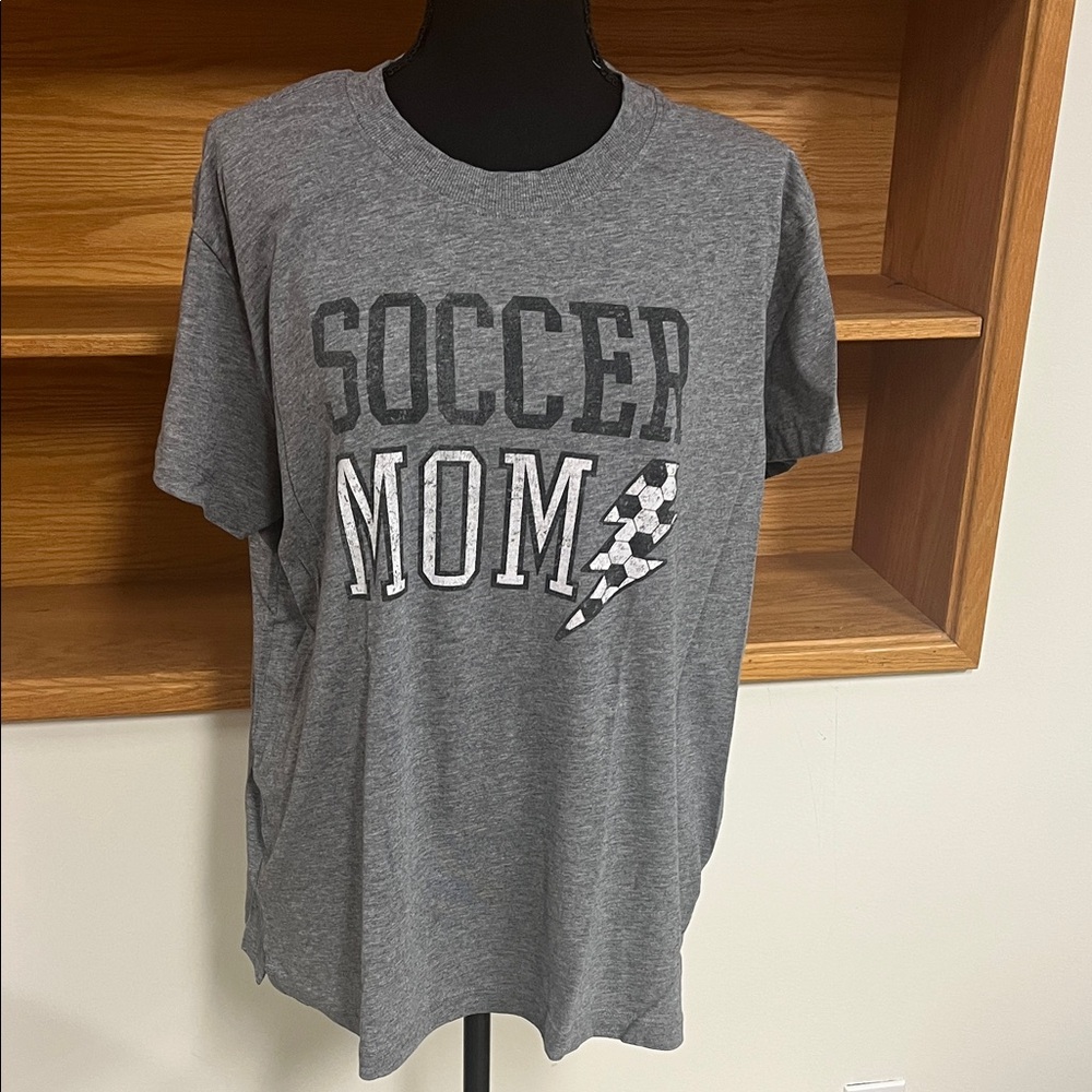 Maurices Gray soccer mom T-Shirt